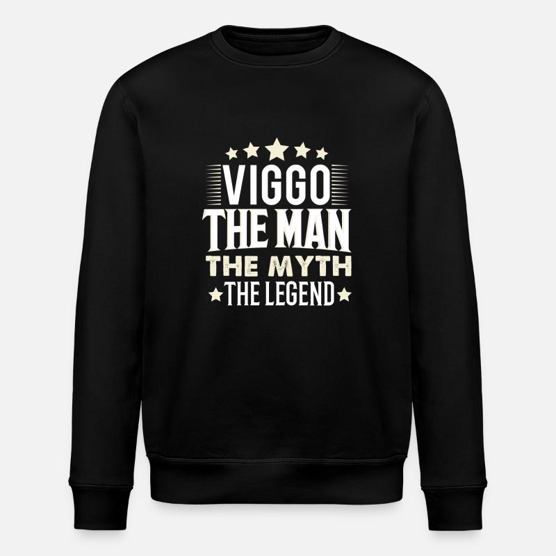 Viggo - Sweat bio ROLLER Stanley/Stella Unisexe - noir