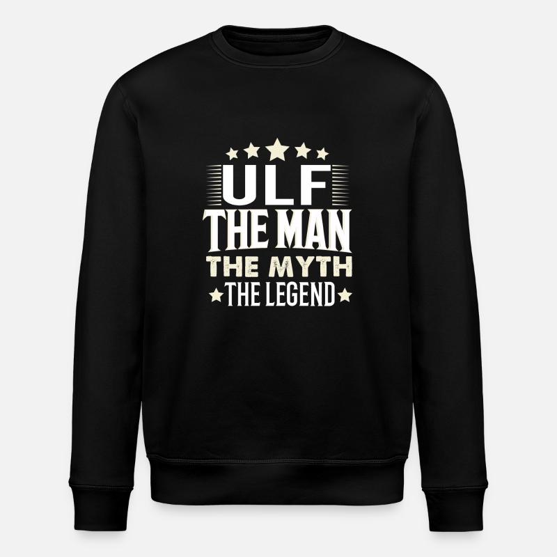 Ulf - Stanley/Stella ROLLER Unisex Organic Sweatshirt - black