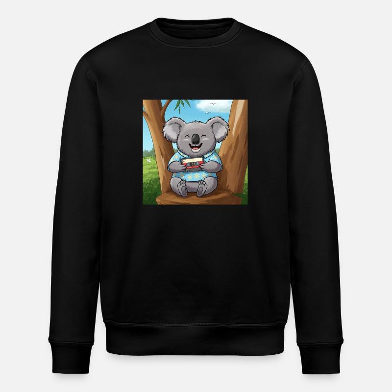 Le Koala Musical - Sweat bio ROLLER Stanley/Stella Unisexe - noir