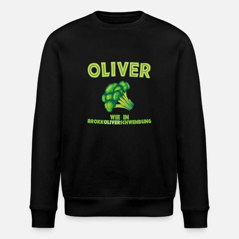 Oliver - Stanley/Stella Unisex Bio-Sweatshirt ROLLER - Schwarz