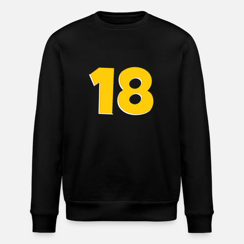 18 - Stanley/Stella Unisex Bio-Sweatshirt ROLLER - Schwarz