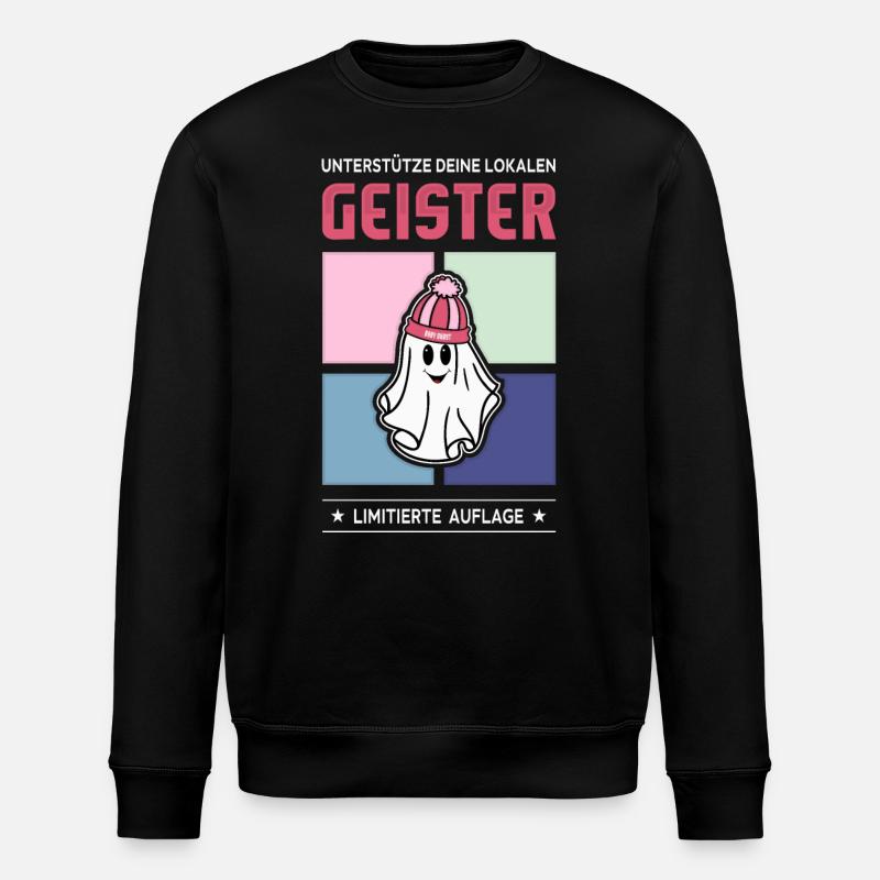 Spirits - Stanley/Stella ROLLER Unisex Organic Sweatshirt - black