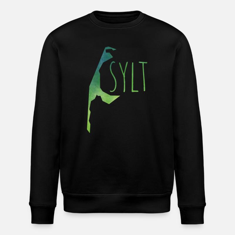 sylt - Stanley/Stella Unisex Bio-Sweatshirt ROLLER - Schwarz