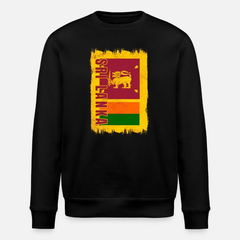 drapeau sri lankais - Sweat bio ROLLER Stanley/Stella Unisexe - noir