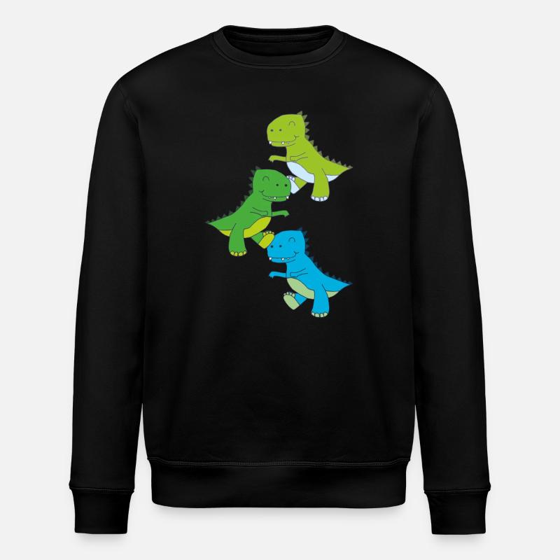 Dino Dance - Sweat bio ROLLER Stanley/Stella Unisexe - noir