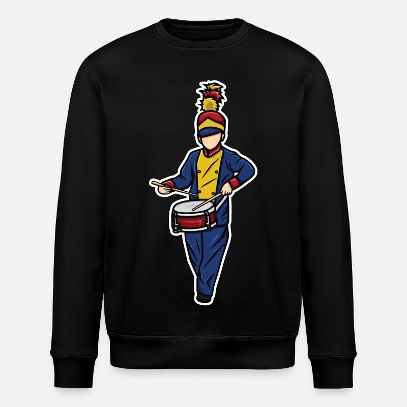 Garçon batteur - Sweat bio ROLLER Stanley/Stella Unisexe - noir