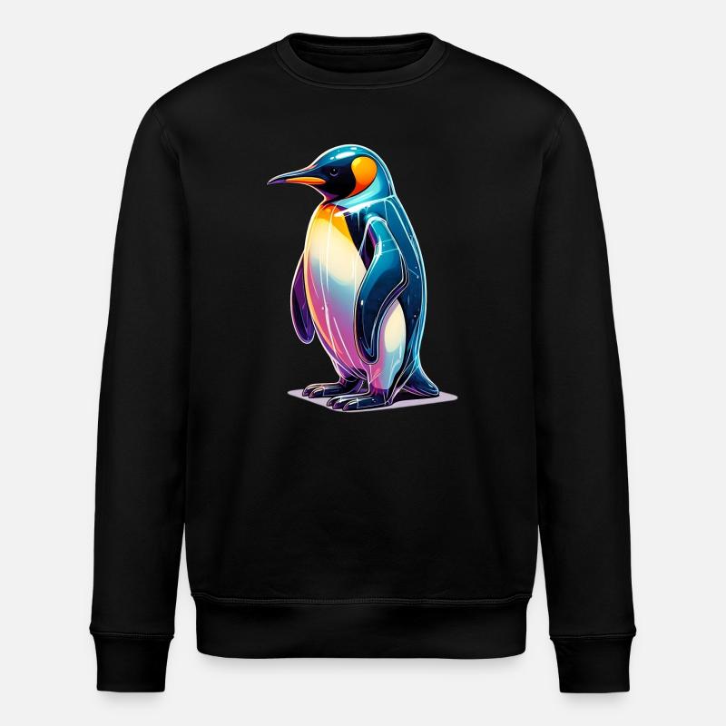 Pinguin - Stanley/Stella Unisex Bio-Sweatshirt ROLLER - Schwarz