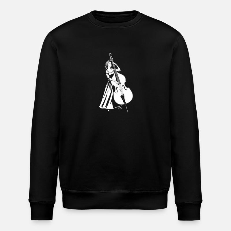 Contrebassiste élégant Contrebasse - Sweat bio ROLLER Stanley/Stella Unisexe - noir