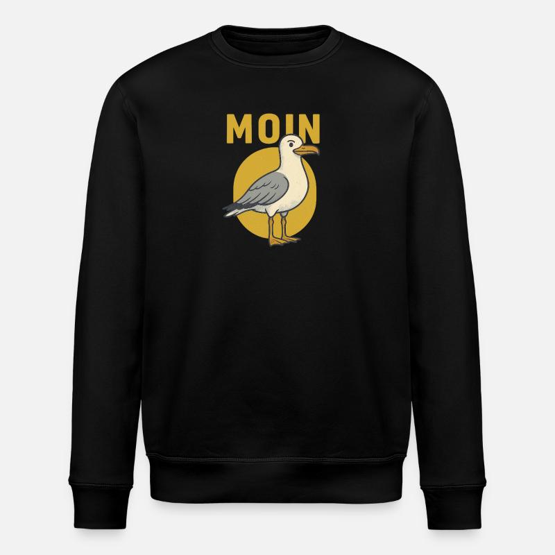 Moin Seagull - Sweat bio ROLLER Stanley/Stella Unisexe - noir