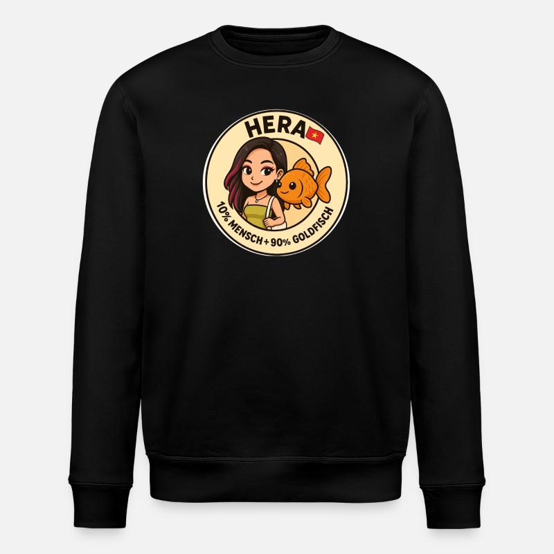 Héra - Sweat bio ROLLER Stanley/Stella Unisexe - noir