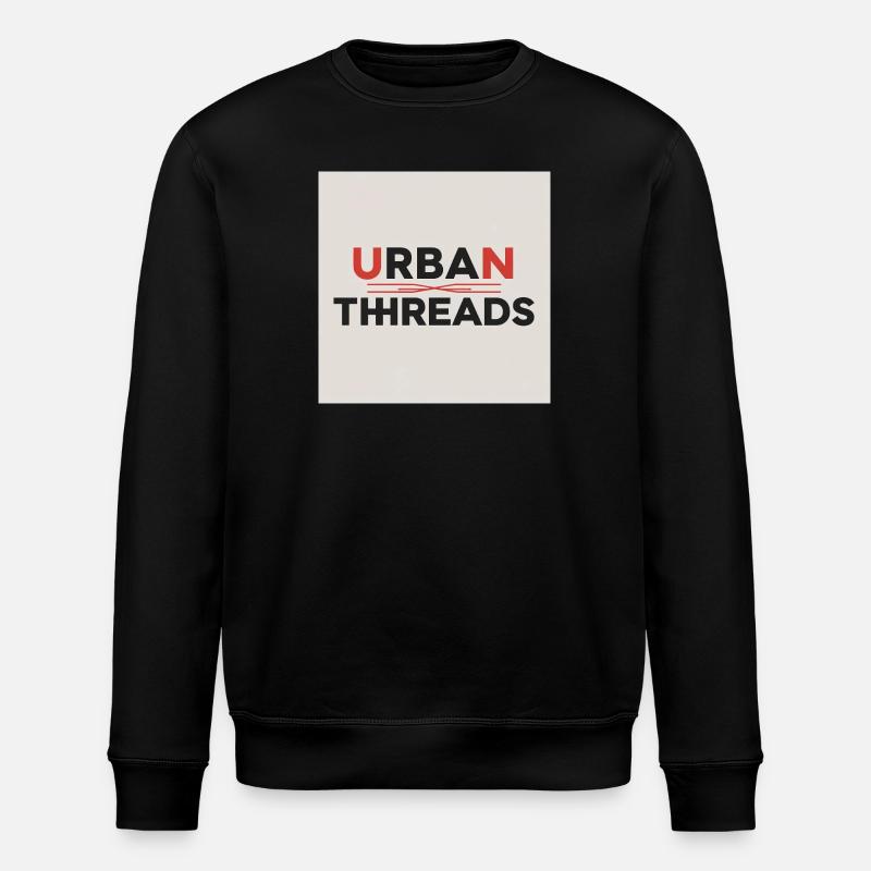 Impression du logo Urban Threads - Sweat bio ROLLER Stanley/Stella Unisexe - noir