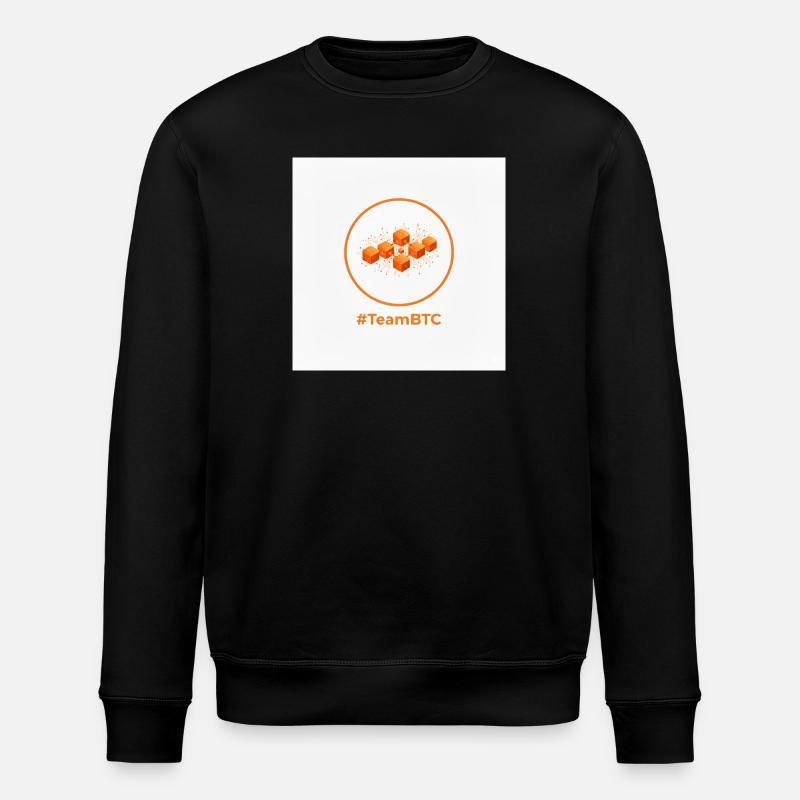 TeamBTC Blockchain Cubes - Sweat bio ROLLER Stanley/Stella Unisexe - noir