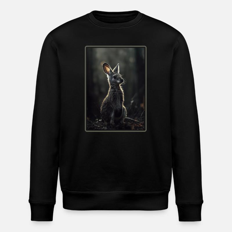 Wallabies Wallaby - Sweat bio ROLLER Stanley/Stella Unisexe - noir