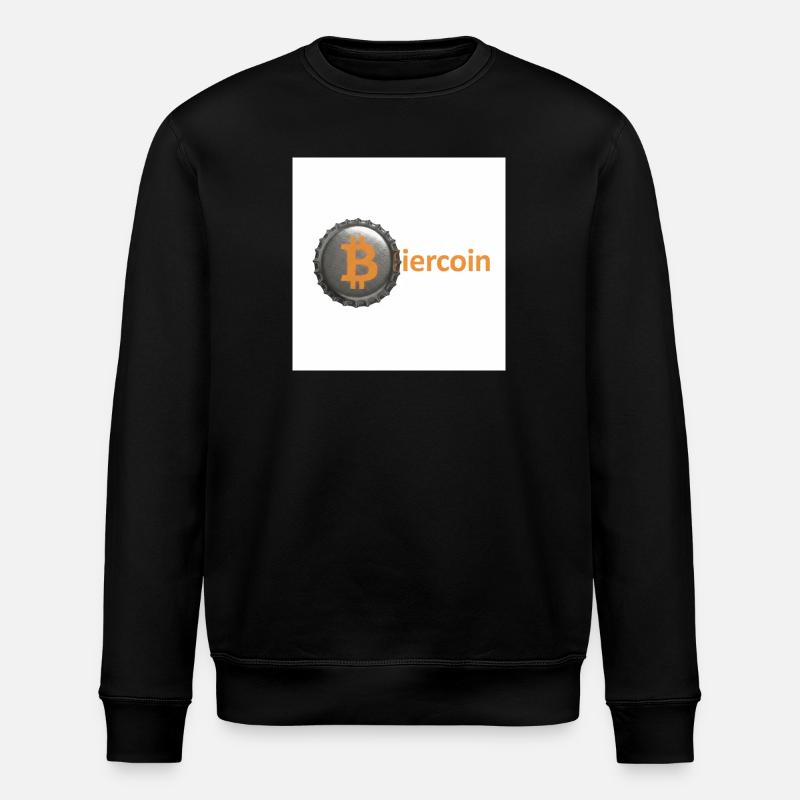 BierCoin Bitcoin Logo - Sweat bio ROLLER Stanley/Stella Unisexe - noir