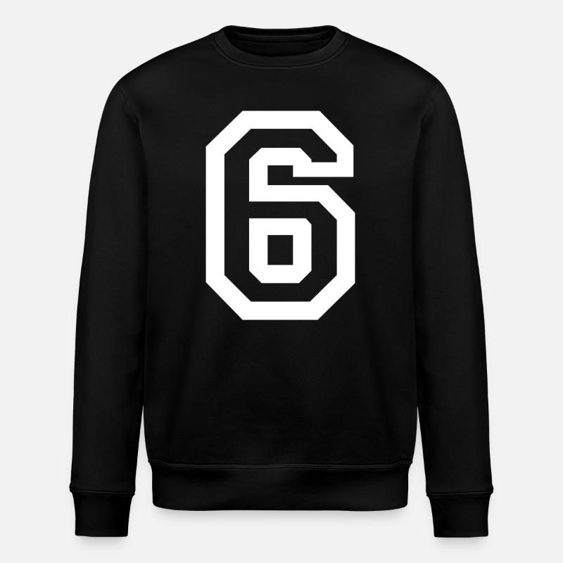 67 Minimalistisches Trenddesign - Stanley/Stella Unisex Bio-Sweatshirt ROLLER - Schwarz