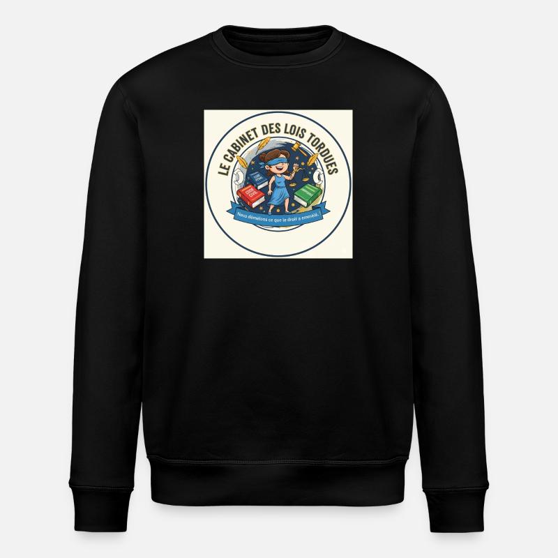 Das Kabinett der Torbude-Gesetze - Stanley/Stella Unisex Bio-Sweatshirt ROLLER - Schwarz