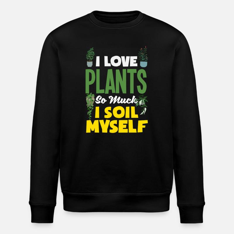 Garten- Und Pflanzenliebhaber Geschenke - Stanley/Stella Unisex Bio-Sweatshirt ROLLER - Schwarz
