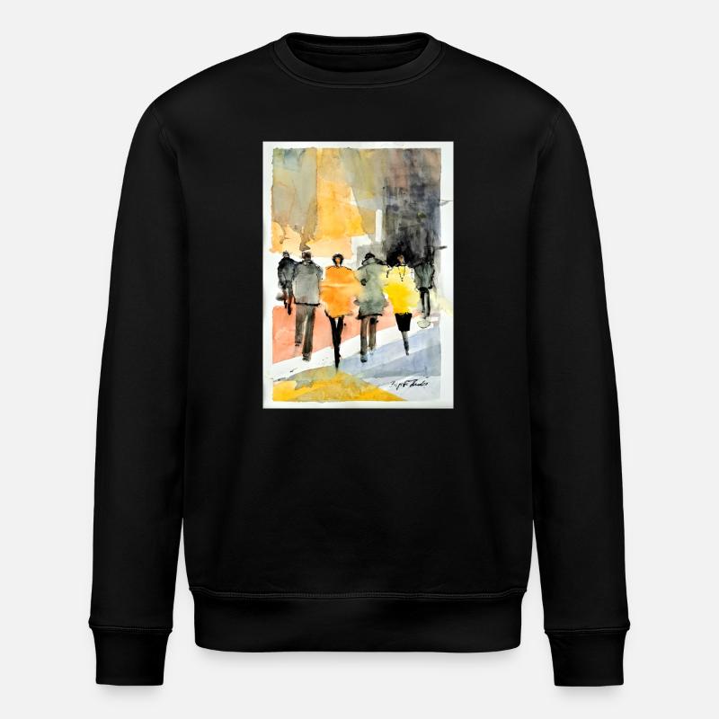 Mode populaire - Sweat bio ROLLER Stanley/Stella Unisexe - noir