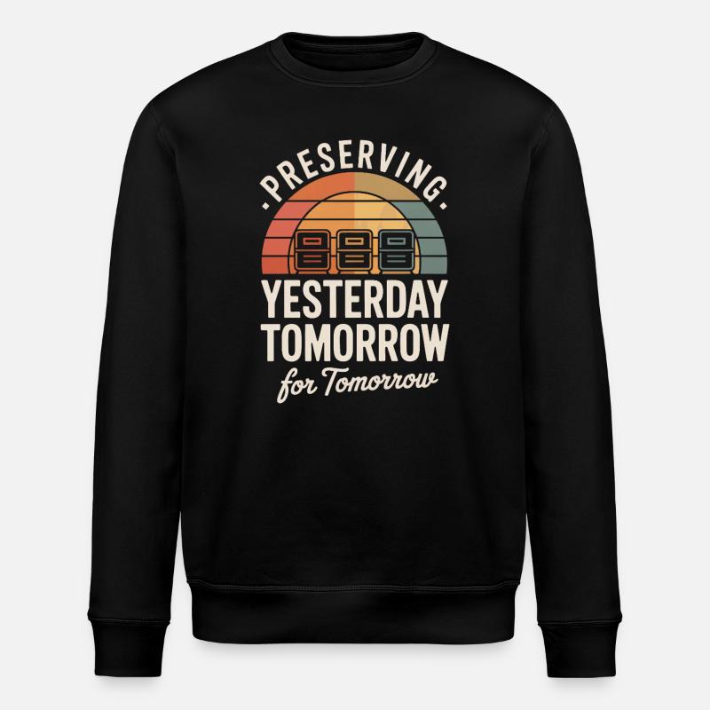 Préserver hier pour demain - Sweat bio ROLLER Stanley/Stella Unisexe - noir