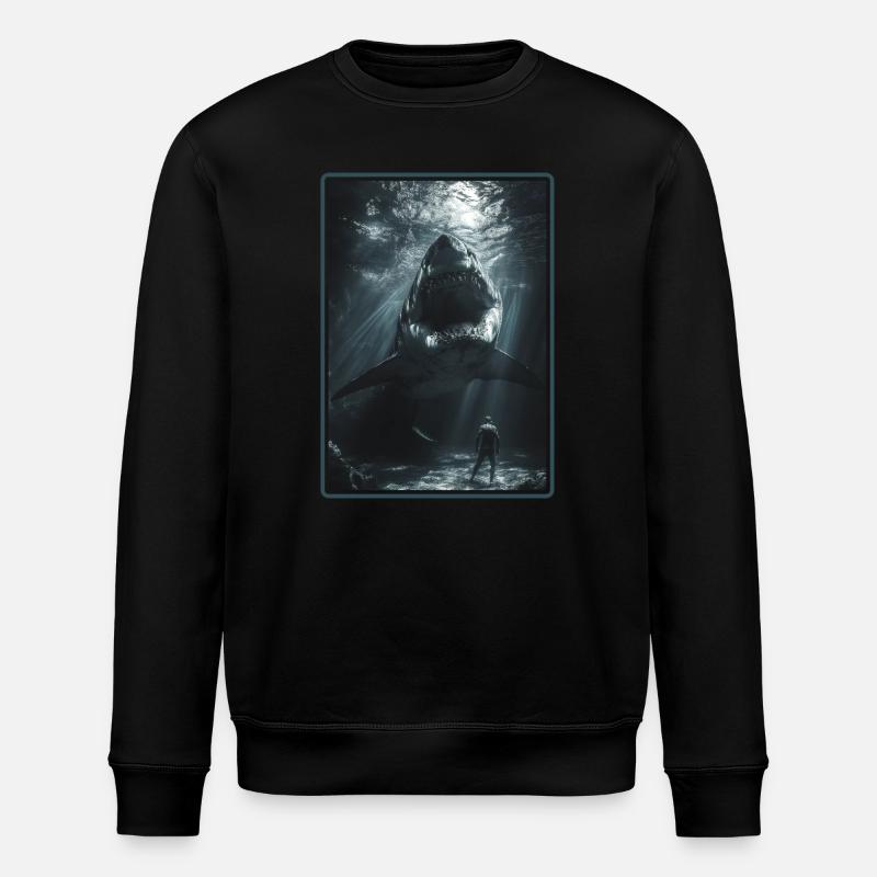 Requins Requin - Sweat bio ROLLER Stanley/Stella Unisexe - noir