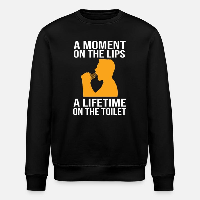 Sans gluten - Sweat bio ROLLER Stanley/Stella Unisexe - noir