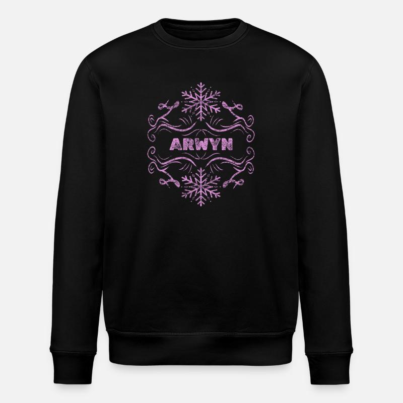 Ehefrau Arwyn - Stanley/Stella Unisex Bio-Sweatshirt ROLLER - Schwarz
