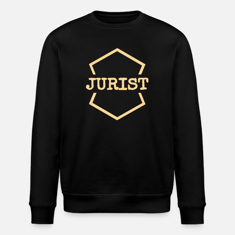 Jurist als Arbeit - Stanley/Stella Unisex Bio-Sweatshirt ROLLER - Schwarz