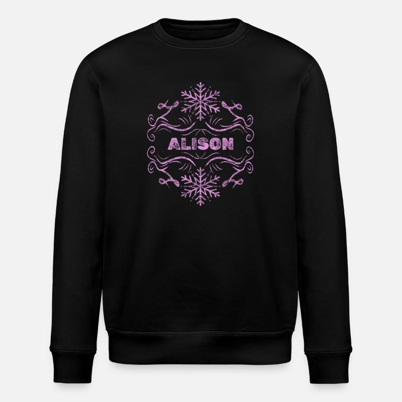 Ehefrau Alison - Stanley/Stella Unisex Bio-Sweatshirt ROLLER - Schwarz