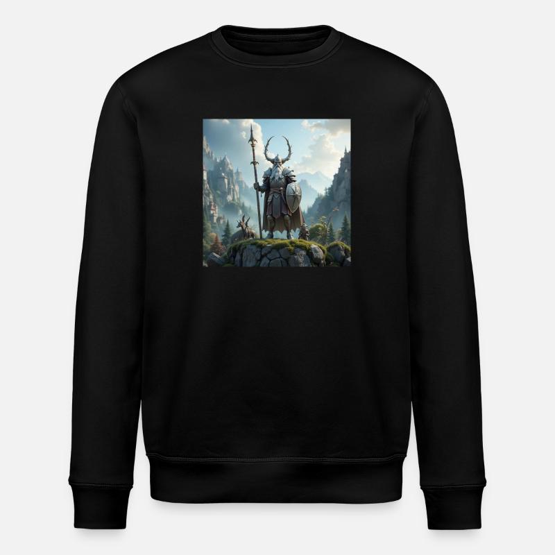 Eremiticus - Stanley/Stella Unisex Bio-Sweatshirt ROLLER - Schwarz