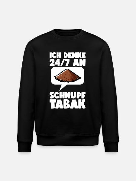Schnupftabak - Stanley/Stella Unisex Bio-Sweatshirt ROLLER - Schwarz