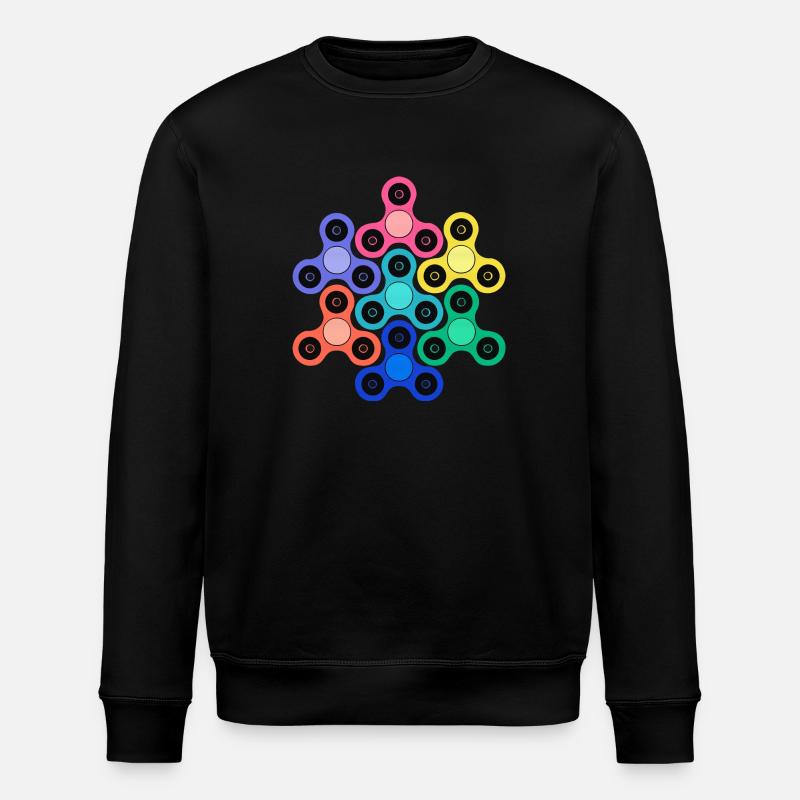 Spinners - Stanley/Stella ROLLER Unisex Organic Sweatshirt - black