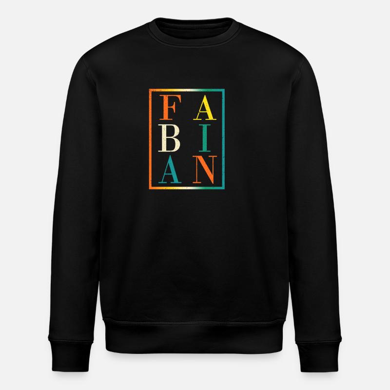Fabian - Stanley/Stella ROLLER Unisex Organic Sweatshirt - black