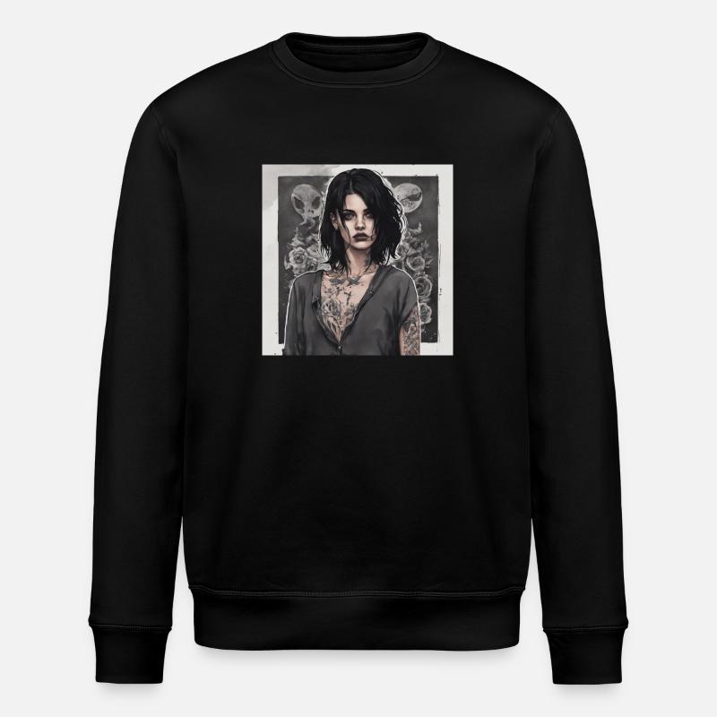 V 1 - Stanley/Stella Unisex Bio-Sweatshirt ROLLER - Schwarz