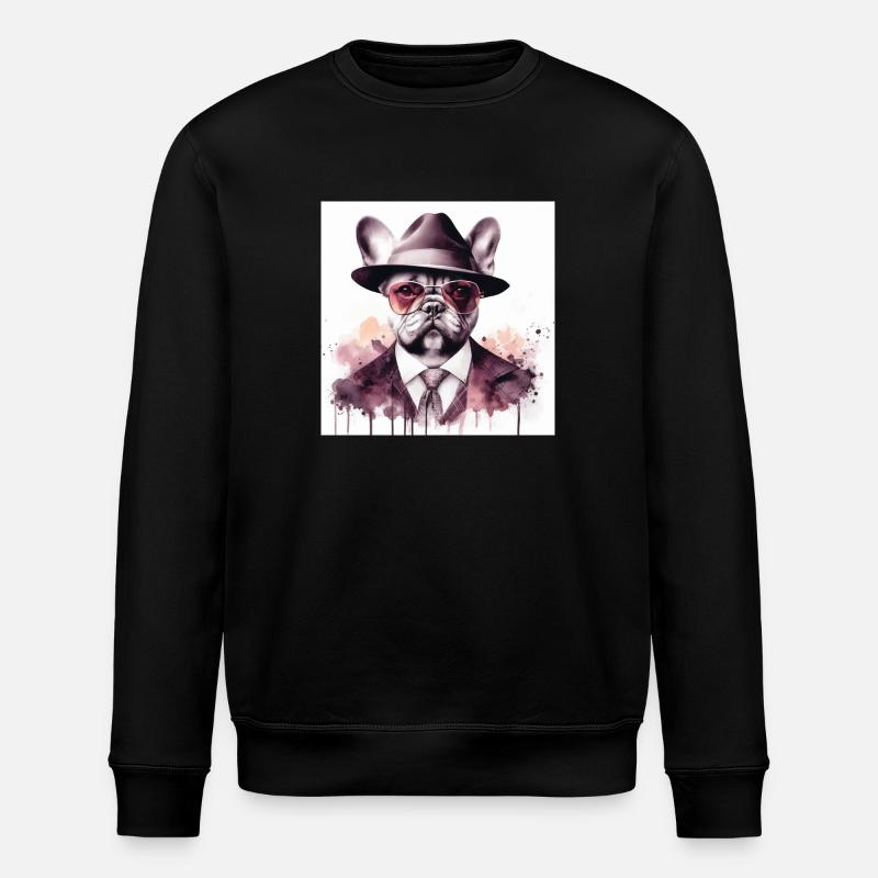 Bully der Pate - Stanley/Stella Unisex Bio-Sweatshirt ROLLER - Schwarz