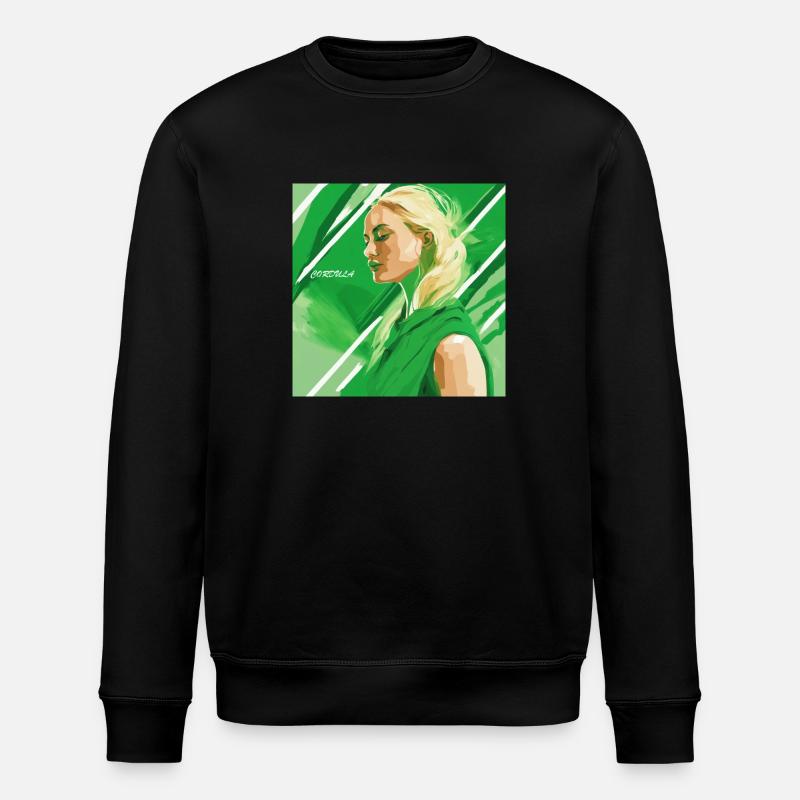 Cordula - Sweat bio ROLLER Stanley/Stella Unisexe - noir