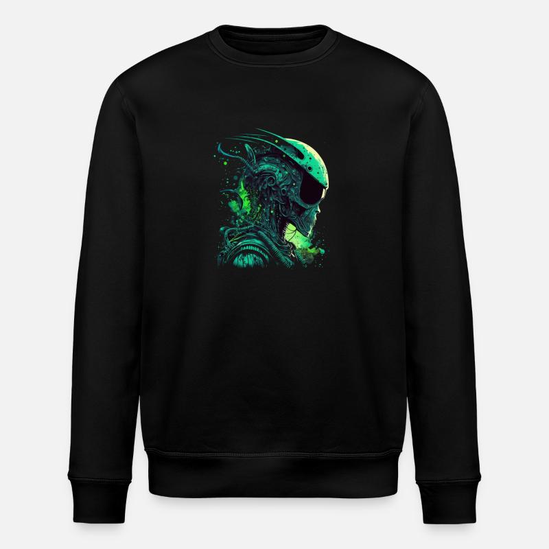 Espace extraterrestre - Sweat bio ROLLER Stanley/Stella Unisexe - noir
