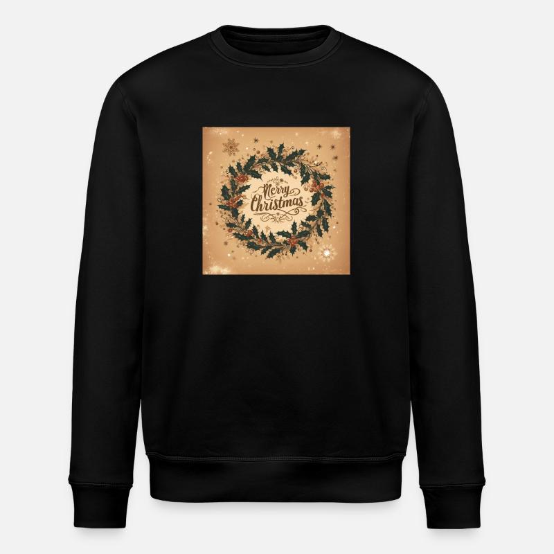 Se marier à Noël - Sweat bio ROLLER Stanley/Stella Unisexe - noir