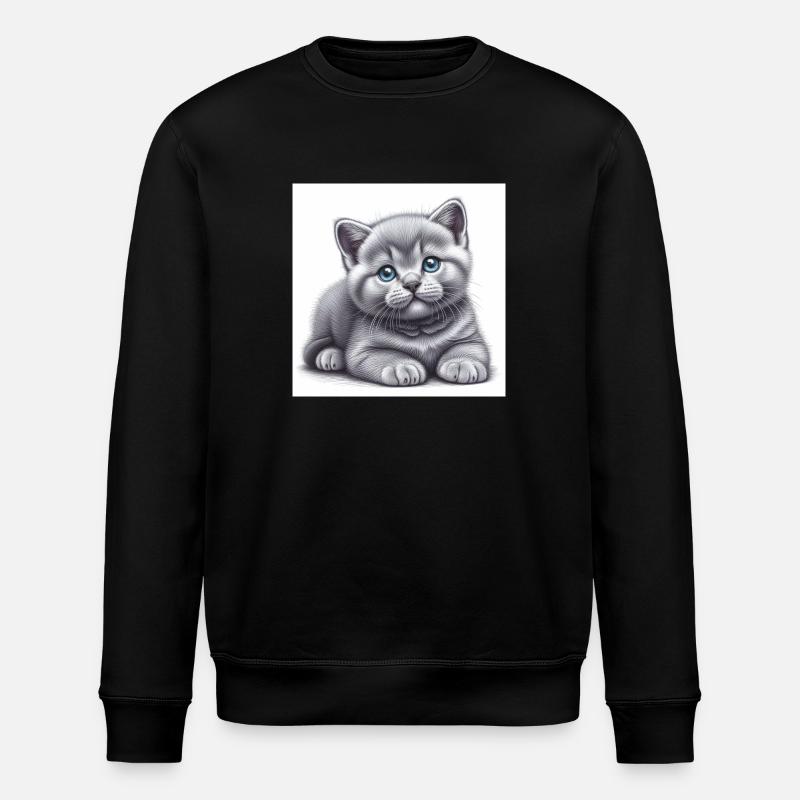 British Shorthair - Sweat bio ROLLER Stanley/Stella Unisexe - noir