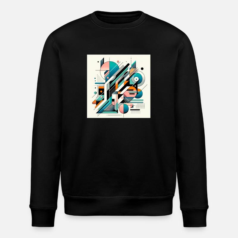 Modern Matrix - Stanley/Stella Unisex Bio-Sweatshirt ROLLER - Schwarz