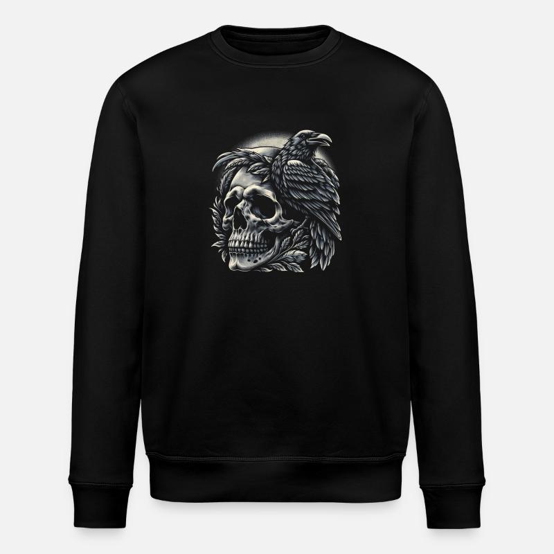 Sentinelle de minuit - Sweat bio ROLLER Stanley/Stella Unisexe - noir