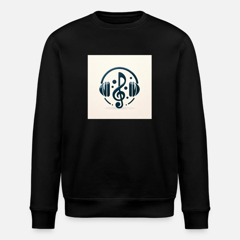 Élégance mélodique - Sweat bio ROLLER Stanley/Stella Unisexe - noir