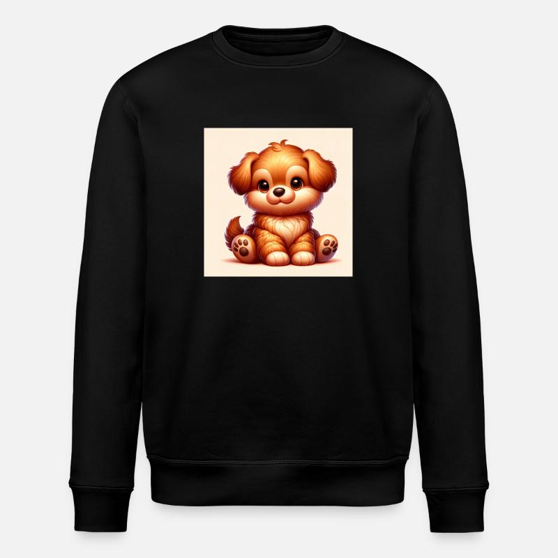 Puppy - Stanley/Stella Unisex Bio-Sweatshirt ROLLER - Schwarz