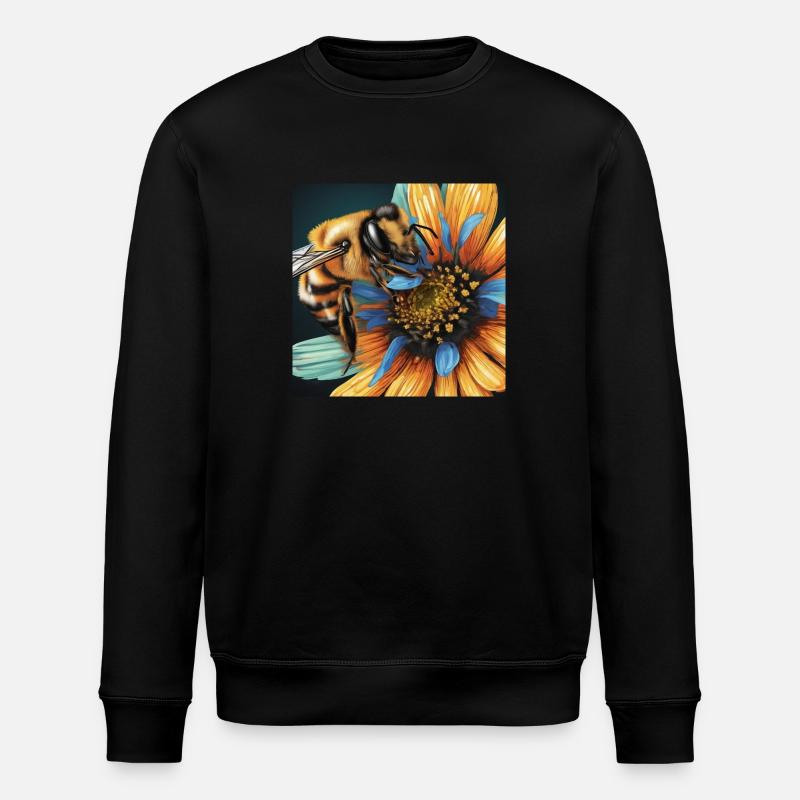 Nectar Greed - Stanley/Stella ROLLER Unisex Organic Sweatshirt - black