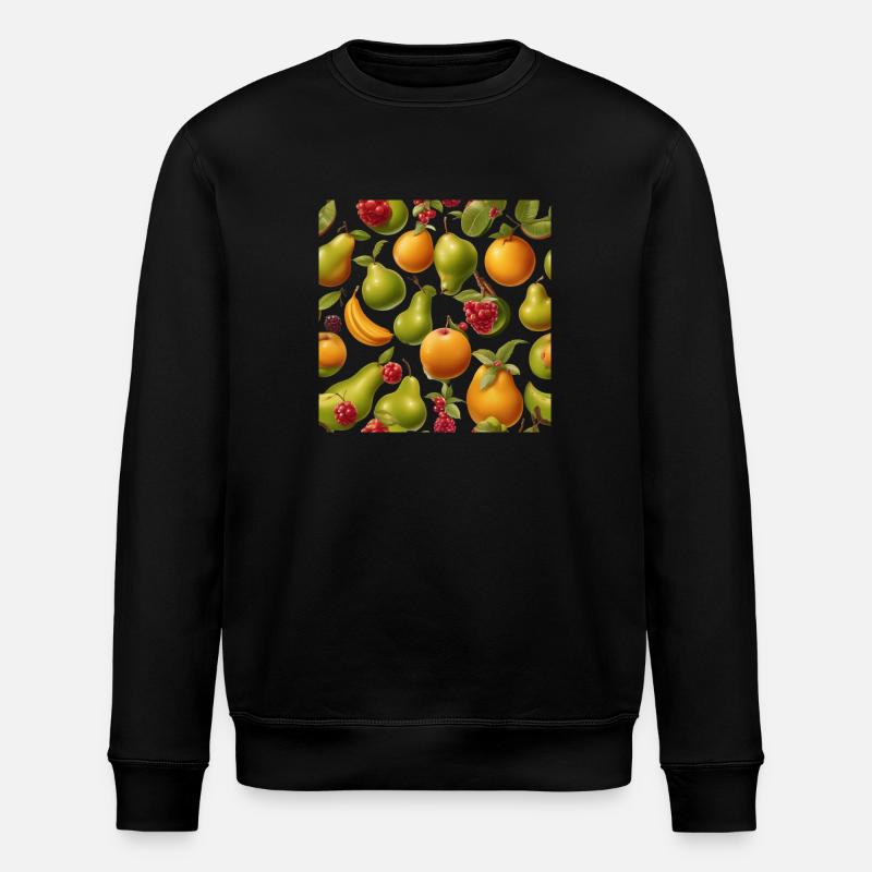 Fruit - Stanley/Stella ROLLER Unisex Organic Sweatshirt - black