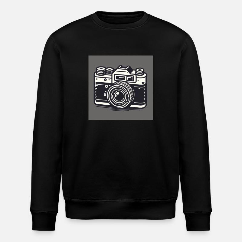 Classic Click - Stanley/Stella Unisex Bio-Sweatshirt ROLLER - Schwarz