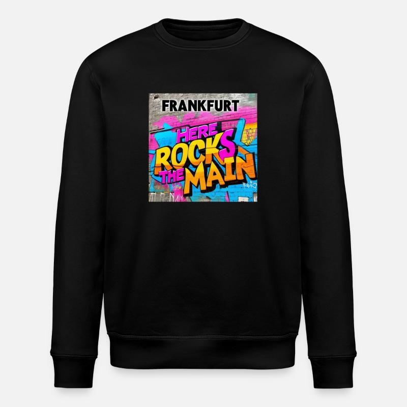 Francfort-sur-le-Main - Sweat bio ROLLER Stanley/Stella Unisexe - noir