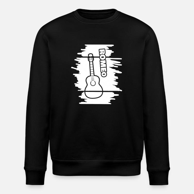Roméo comme guitare - Sweat bio ROLLER Stanley/Stella Unisexe - noir