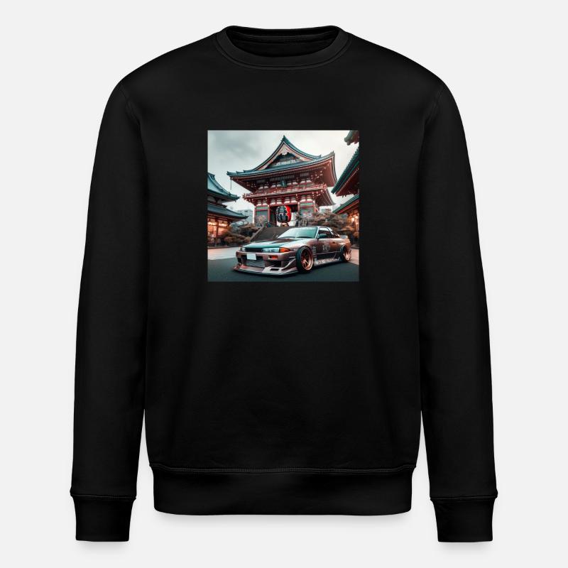 JDM Temple - Sweat bio ROLLER Stanley/Stella Unisexe - noir
