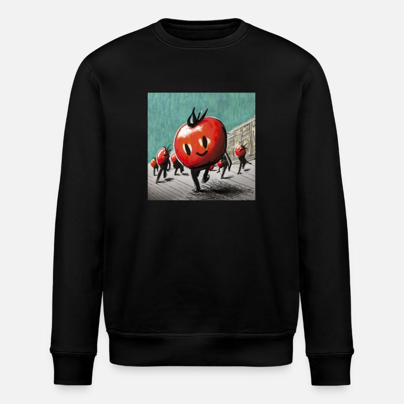Mars des tomates - Sweat bio ROLLER Stanley/Stella Unisexe - noir