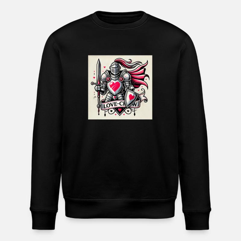 Love Crew Le chevalier - Sweat bio ROLLER Stanley/Stella Unisexe - noir